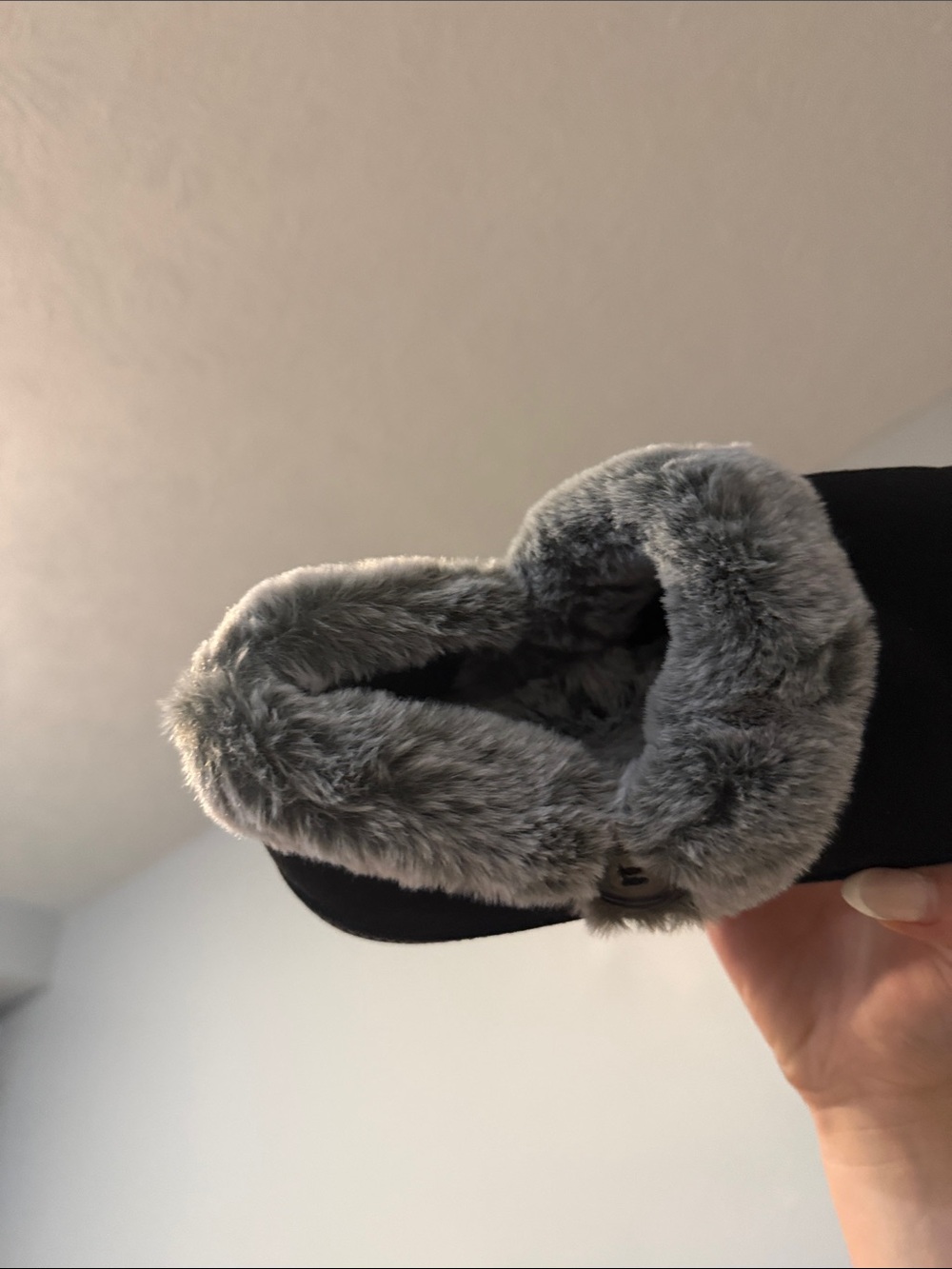 Skechers Womens Cozy Campfire Fresh Toast Vegan Slippers - Picture 8 of 10